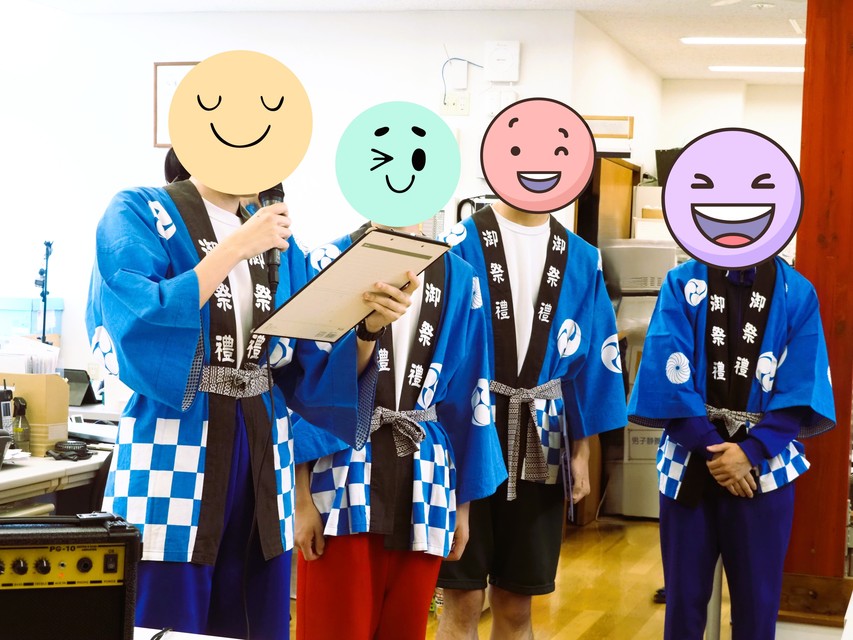 総務部のアナウンスで「 K-Fes 」スタート！！