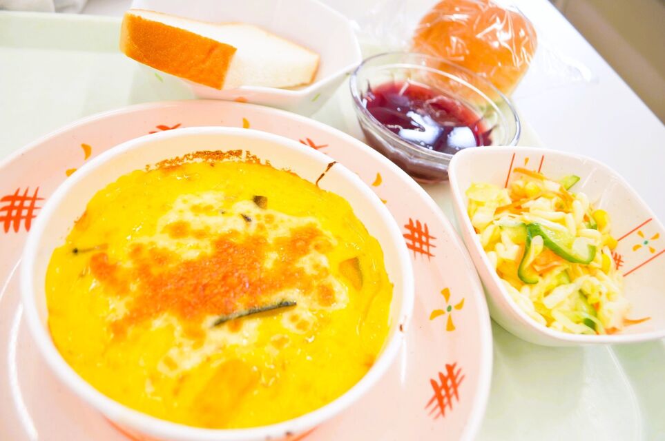 カボチャのグラタン